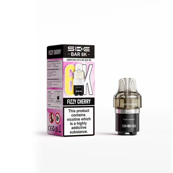 Fizzy Cherry SKE Bar 6k Prefilled Pod